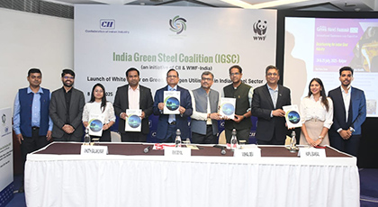 Launch of Whitepaper on Green Hydrogen by India Green Steel Coalition (IGSC)